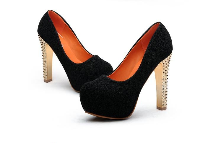 Tassel Zip Mealy-s Silver Glitter Peep Toe Platform Pump Womens Shoes High Heel