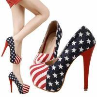 New Fashion Women Party Almond Toe Ankle Strap Hidded Platform Stiletto ...